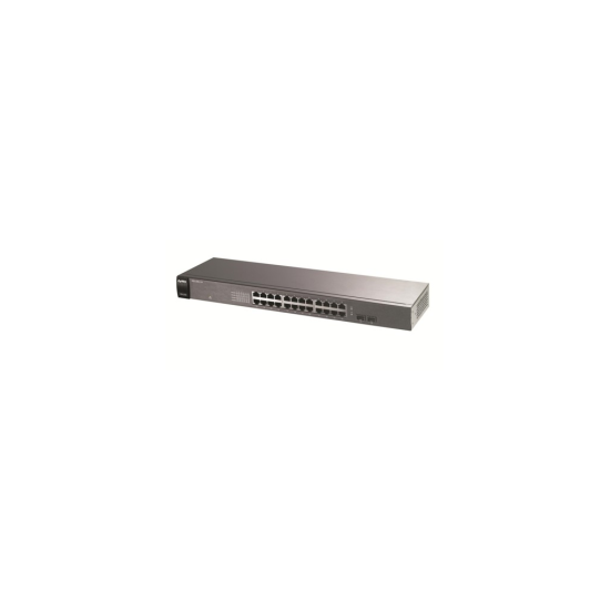 ZyXEL GS1100-24 V3, 24 Port GigaBit, 24 Port,+2Port GigaBit SFP, Yönetilemez, Rackmount Switch