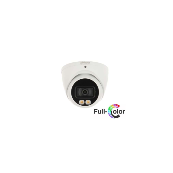 DAHUA HAC-HDW1209TQP-A-LED-0280B 2Mpix  40 Mt Gece Gör., 2,8mm Lens, Full Color,Dahili Mikrofon, 4 IN 1, Dome Kamera