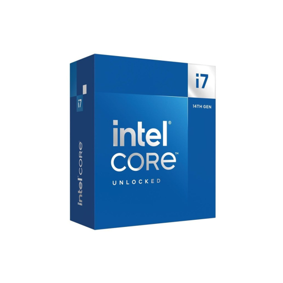 INTEL i7-14700K 20 Core, 3.40Ghz, 33Mb, 253W, LGA1700, 14.Nesil, BOX, (Dahili Grafik VAR, Fan YOK)