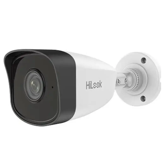 HILOOK IPC-B120H-F, 2Mpix, 4mm Lens, H265+, 30Mt Gece Görüşü, PoE, Bullet, IP Kamera