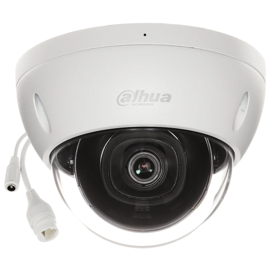 DAHUA IPC-HDBW2541E-S-0280B-S2  5Mpix,   2,8mm Lens, H265+, 30Mt Gece Görüşü, IP67, Dahili Mikrofon, PoE Dome IP Kamera