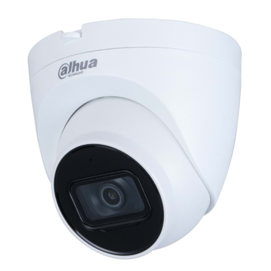 DAHUA IPC-HDW1431T-AS-0280B-S2  4Mpix, 2,8mm Lens, Starlight, H265+,  30Mt Gece Görüşü,  IP67, Mikrofonlu, PoE Dome IP Kamera