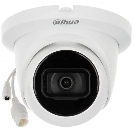 DAHUA IPC-HDW2231T-AS-0280B-S2  2Mpix, 2,8mm   Lens, H265+, 30Mt Gece Görüşü, Starlight IP67, Mikrofonlu, PoE Dome IP Kamera