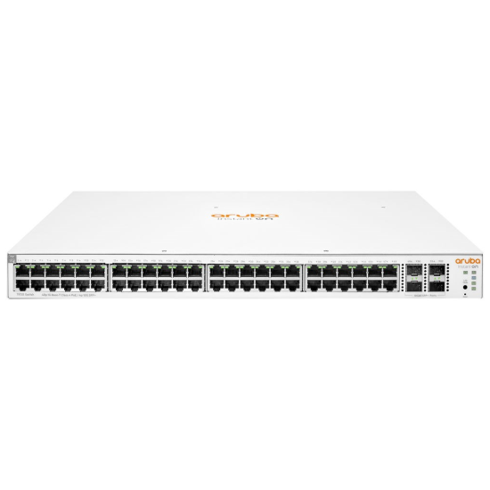 HP Aruba Instant On JL686A, 1930-48G, 48Port,  GigaBit, 48 Port PoE, 370W, 4 Port Gigabit SFP, Yönetilebilir, Rack Mount Switch