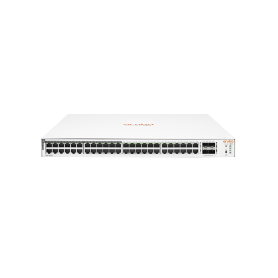 HP Aruba Instant On JL815A 1830-48G, 48Port,  GigaBit, 24 Port Poe, 370W, 4 Port Gigabit SFP, Yönetilebilir, Rack Mount Switch