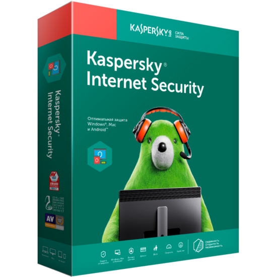 Kaspersky INTERNET SECURITY 2 Kullanıcı, 1 YIL, Kutulu Ürün