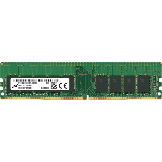 MICRON MTA9ASF1G72AZ-3G2R1ZL, 8Gb, 3200Mhz, DDR4, ECC, CL22, UDIMM, SERVER RAM