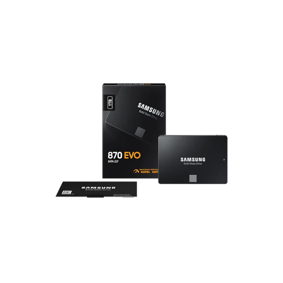 SAMSUNG MZ-77E1T0BW 870 EVO 1TB 560/530, 2,5’’ SATA SSD