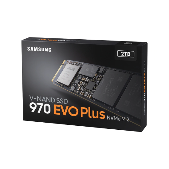 SAMSUNG MZ-V7S2T0BW 970 EVO PLUS 2TB 3500/3300 Gen3, NVMe PCIe M.2 2280, SSD