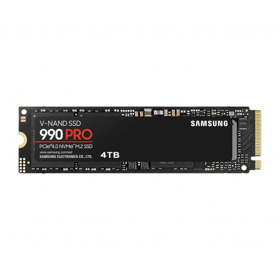 SAMSUNG MZ-V9P4T0BW, 990 PRO, 4TB, 7450/6900, Gen4, NVMe PCIe M.2 2280, SSD