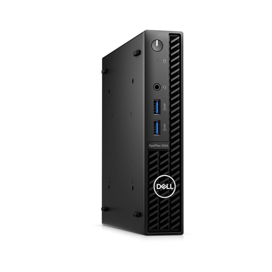 DELL Optiplex 3000-MFF, N007O3000MFFAC_U, i3-12100T, 8Gb Ram, 256Gb SSD, Paylaşımlı Ekran Kartı, Wi-Fi, Bluetooth, Free Dos, MFF Mini PC