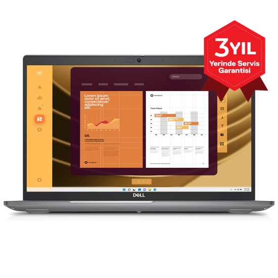 DELL LATITUDE 5450, N015L555015U, Ultra 7-165U, 15,6’’ FHD, 16Gb Ram, 1Tb SSD, Paylaşımlı Ekran Kartı, Free Dos, Kurumsal  Notebook ( 210275875 )