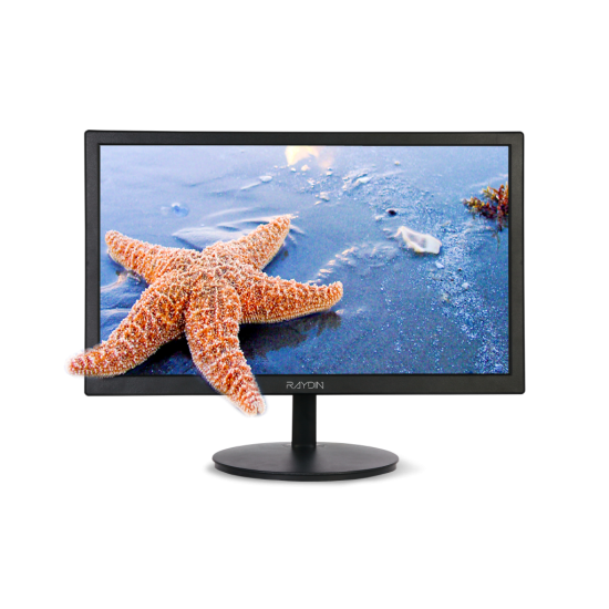 RAYDIN P195VHC 19,5’’ 5ms, 75Hz, 1600x900, D-Sub, HDMI, TN LED Monitör