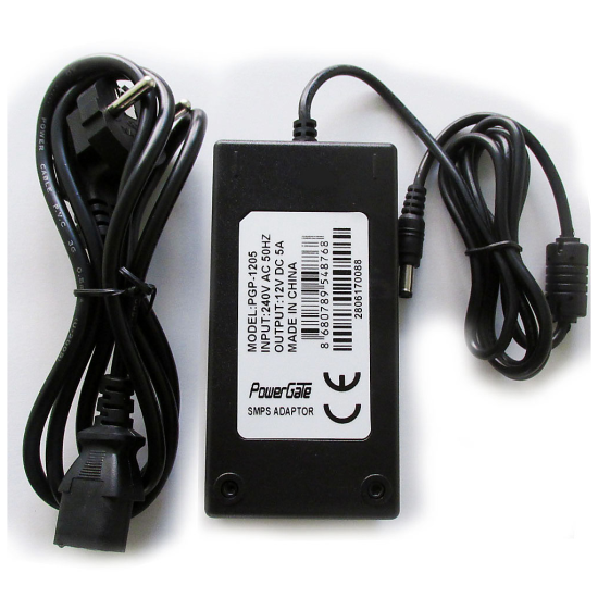 PowerGate PGP-1205 12V 5A DC ADAPTÖR