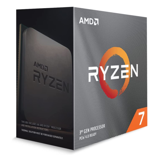 AMD RYZEN 7 5700X 8 Core, 3,40-4.60GHz,  36Mb Cache, 65W, AM4 Soket, BOX (Kutulu) (Dahili Grafik YOK, Fan YOK)