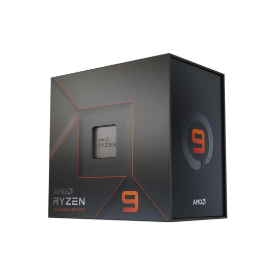 AMD RYZEN 9 7900X 12 Core, 4,70-5.60GHz, 76Mb Cache, 170W,  AM5 Soket, BOX (Kutulu) (Grafik Kart VAR, Fan YOK)