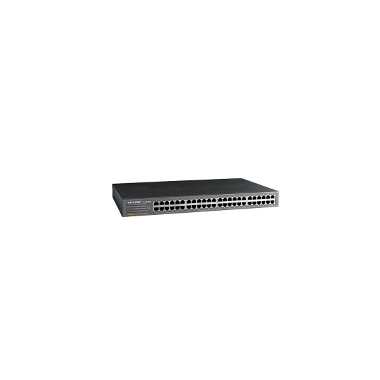 TP-LINK TL-SF1048 48 Port, Megabit, Yönetilmez, Çelik kasa, Rackmount Switch