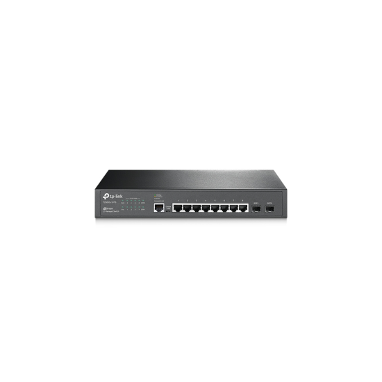 OMADA TL-SG3210, 8 Port, GigaBit, Metal Kasa, +2Port GigaBit SFP, Yönetilebilir, Rackmount Switch