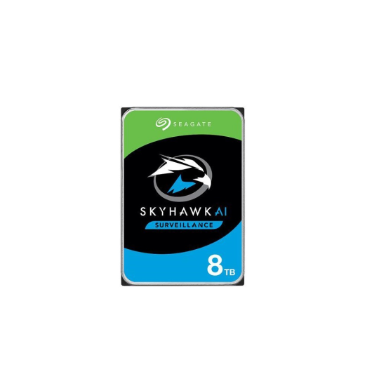 SEAGATE SKYHAWK, ST8000VE001, 3.5’’, 8TB, 256Mb, 7200Rpm, Güvenlik, HDD