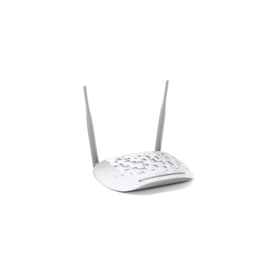 TP-LINK TD-W9970, V4.0 4 Port, 2.4Ghz  Wifi, 300Mbps, 2xAnten, VDSL2, ADSL2+ MODEM