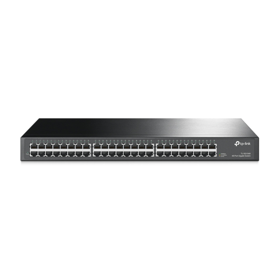 TP-LINK TL-SG1048, 48 Port, GigaBit, Metal Kasa, Yönetilemez, Rackmount Switch