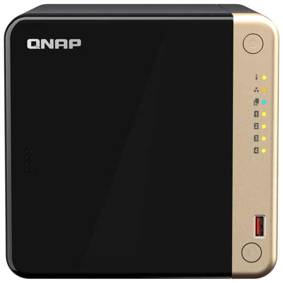 QNAP TurboNAS TS-464 8Gb Ram 4xYuvalı  Tower NAS