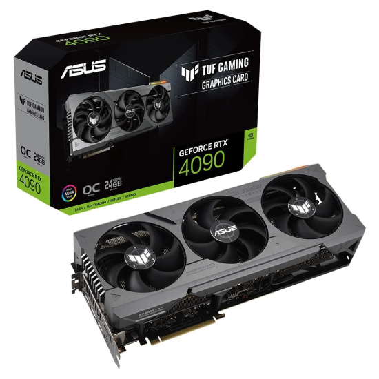 ASUS TUF-RTX4090-O24G-GAMING, 24Gb, 384Bit, GDDR6X, 2xHDMI, 3xDP GAMING Ekran Kartı