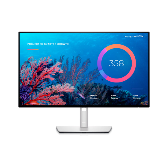 DELL UltraSharp U2422HE, 24’’ 5ms, 60Hz, Full HD, HDMI, DP, USB, Type-C, Hoparlör, Pivot, IPS LED MONİTÖR