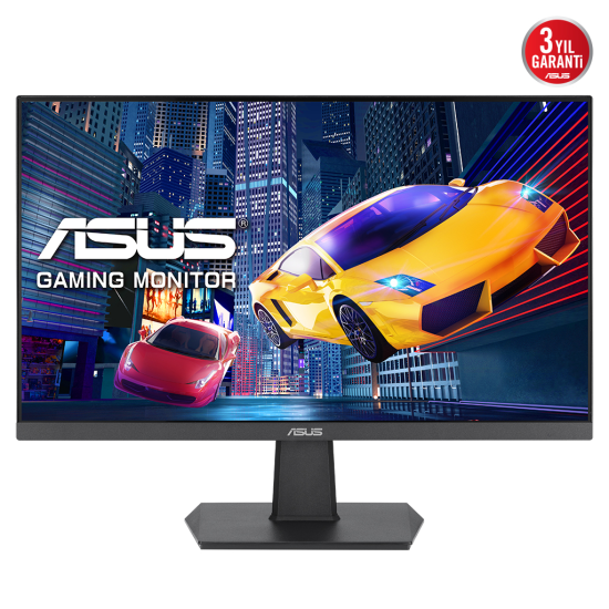 ASUS VA24EHF 23.8’’ 1ms, 100Hz, Full HD, HDMI, D-Sub, IPS LED, Çerçevesiz Tasarım, Düşük Mavi Işık, FreeSync GAMING Monitör