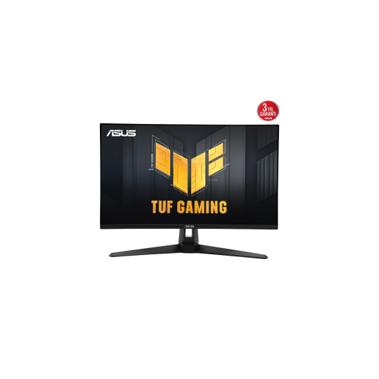 ASUS TUF GAMING VG27AQ3A 27’’ 1ms, 180Hz, QHD 2K, DP, HDMI, Hoparlör, Fast IPS LED, Düşük Mavi Işık, FreeSync Premium, GAMING Monitör