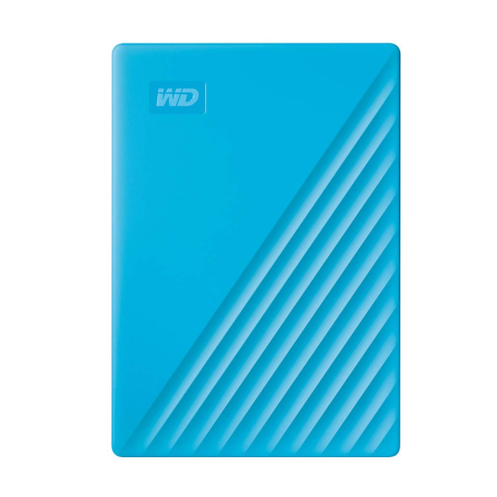 WD WDBYVG0020BBL-WESN, My Passport, 2TB, 2.5’’, USB3.2, Taşınabilir, Harici HDD, Mavi