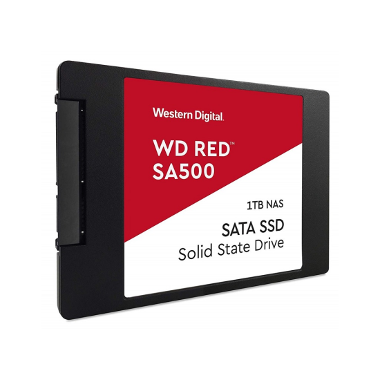 WD Red SA500, WDS100T1R0A, 1TB, 560/530, SERVER ve NAS için Enterprise, 2,5’’ SATA, SSD