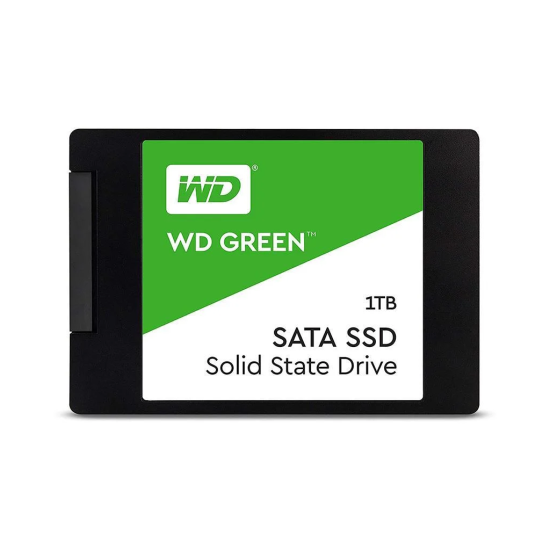 WD Green, WDS100T3G0A, 1TB, 545/465, 3D NAND, 2,5’’ SATA, SSD