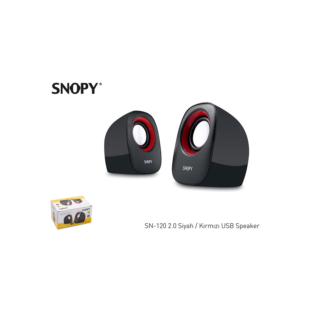 SNOPY%20SN-120,%206W,%201+1,%20Masaüstü,%20USB,%20Speaker,%20(Siyah-Kırmızı)