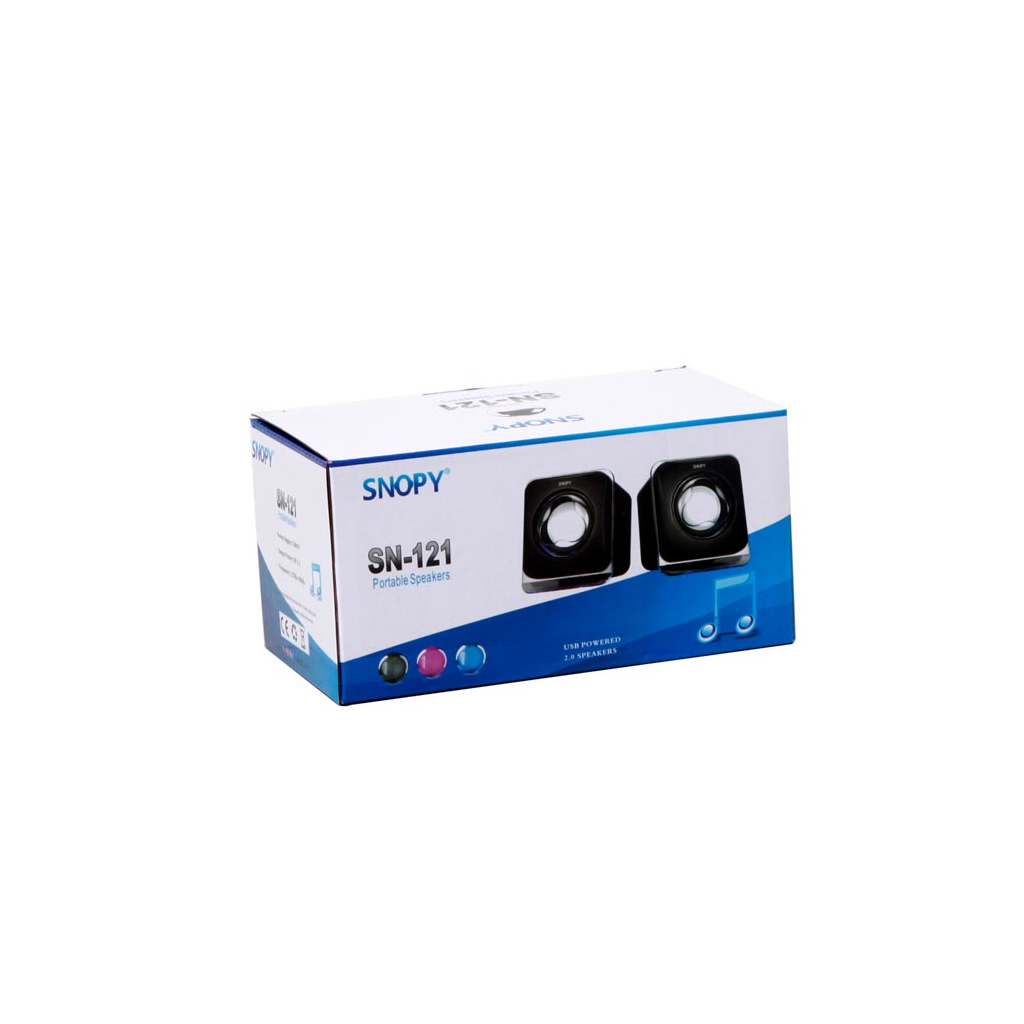 SNOPY%20SN-121,%206W,%201+1,%20Masaüstü,%20USB,%20Speaker,%20(Siyah)