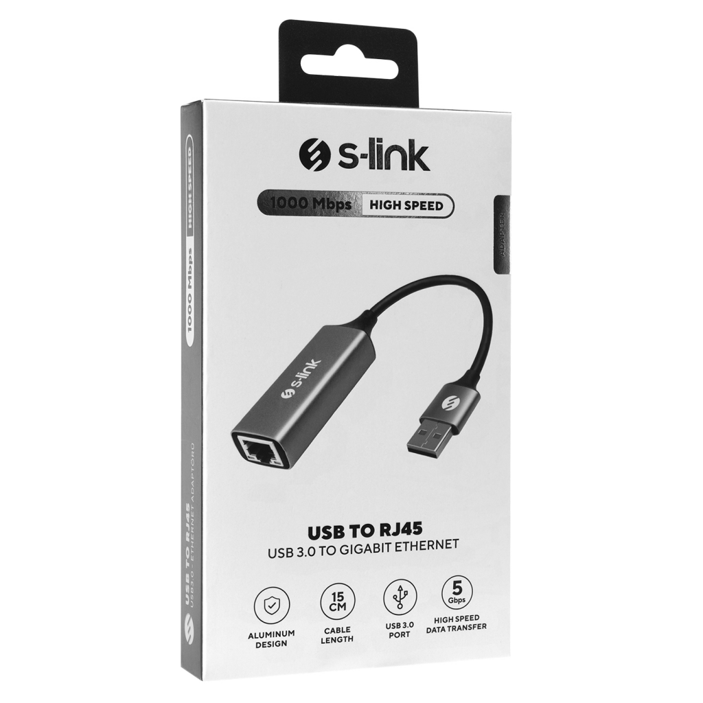 S-LINK%20SW-U334,%20GigaBit,%20USB3.0,%20Metal,%20Ethernet%20Kartı