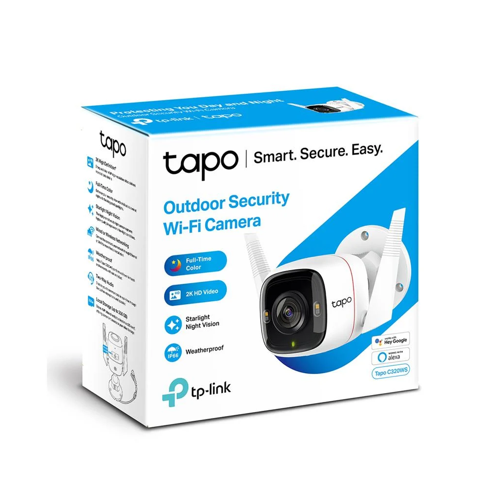 TP-LINK%20Tapo%20C320WS,%202K%20QHD,%20Dış%20Mekan,%20IP66,%20WiFi,%20Renkli%20Gece%20Görüşü,%20İki%20Yönlü%20Ses%20Güvenlik%20Kamerası