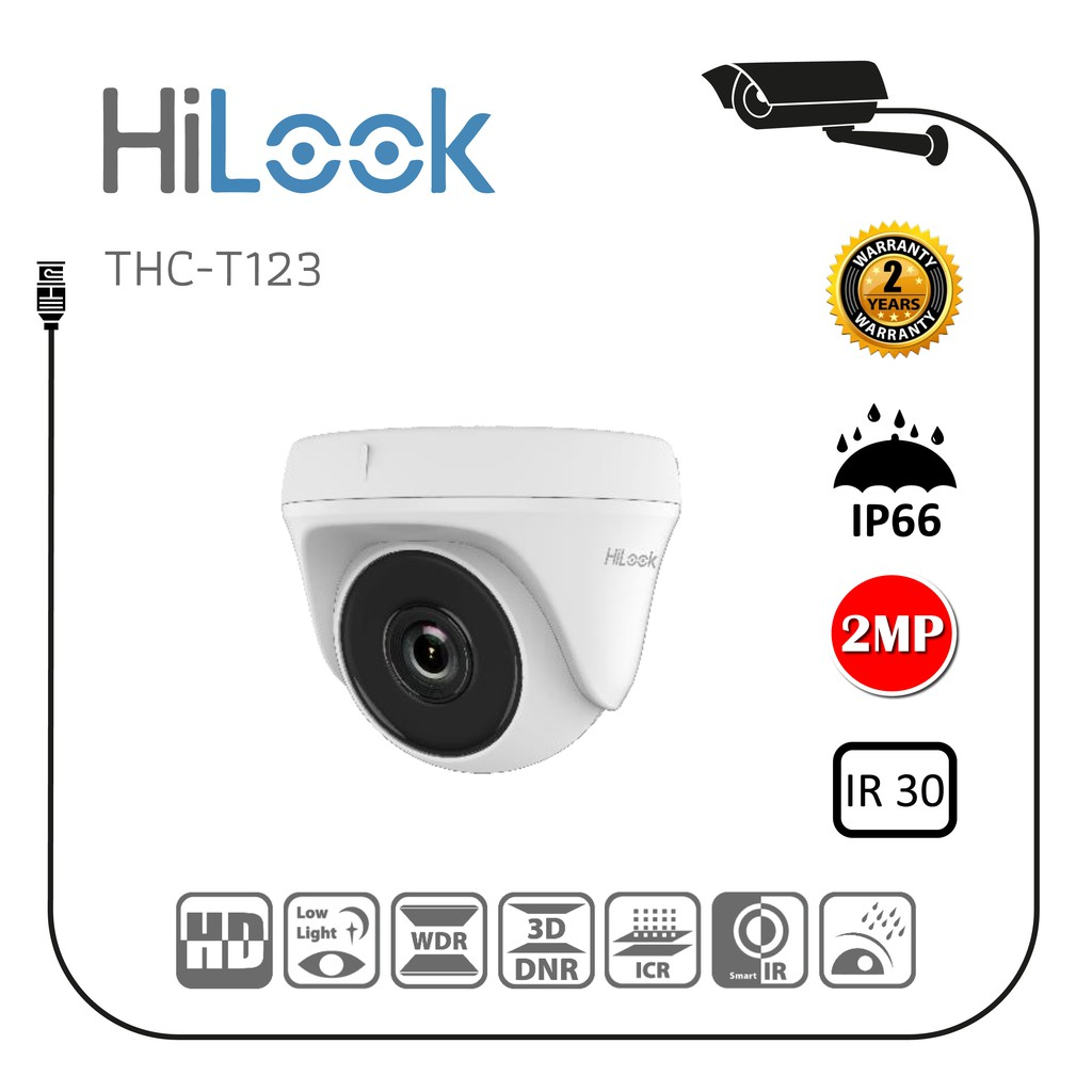 HILOOK%20THC-T123-M,%202Mpix,%2030Mt%20Gece%20Görüşü,%202,8mm%20Lens,%20Ultra%20Low%20Light,%20IP66,%20OSD%20Menü,%20Metal%20Kasa,%20Dome,%20Kamera