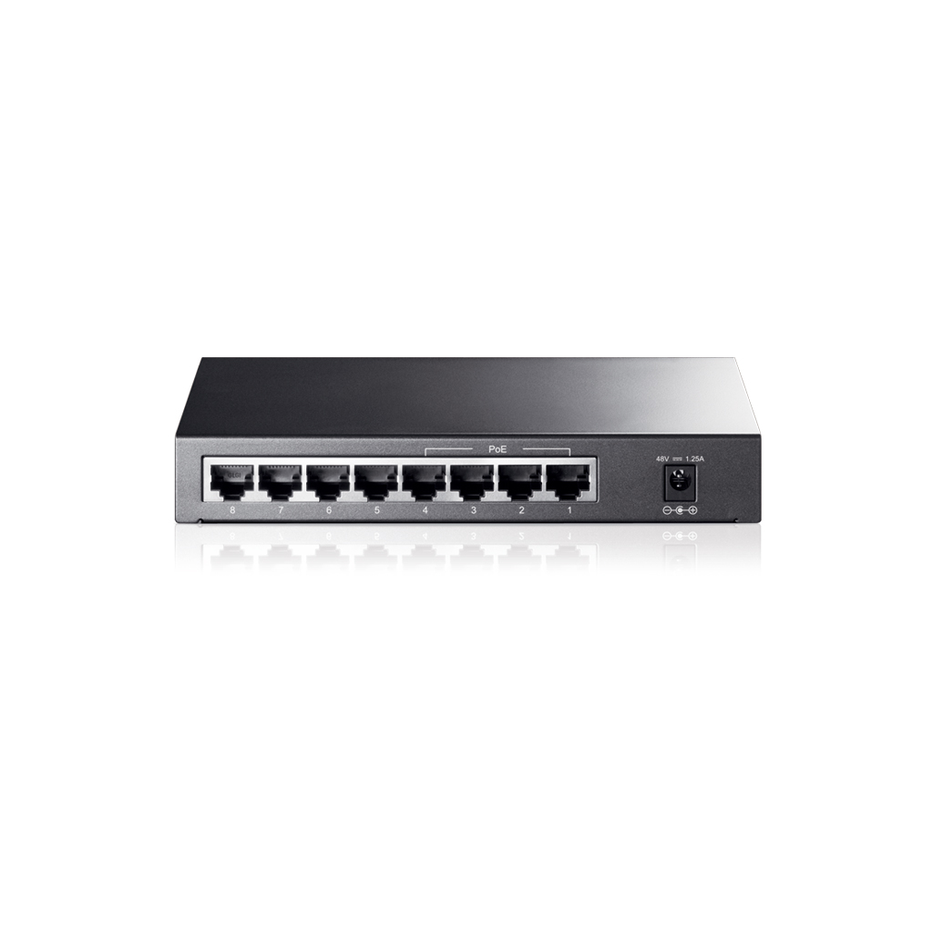 TP-LINK%20TL-SG1008P,%208%20Port,%20GigaBit,%20Metal%20Kasa,%204%20Port%20PoE,%2055W,%20Yönetilemez,%20Masaüstü%20Switch