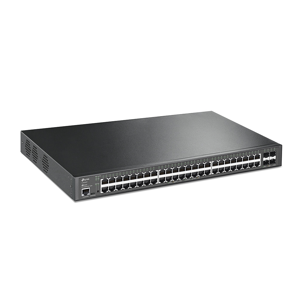 TP-LINK%20OMADA%20TL-SG3452XP,%2048%20Port,%20GigaBit,%20Metal%20Kasa,%2048%20Port%20PoE,%20500W,%20+4Port%2010GE%20SFP,%20Yönetilebilir,%20Rackmount%20Switch