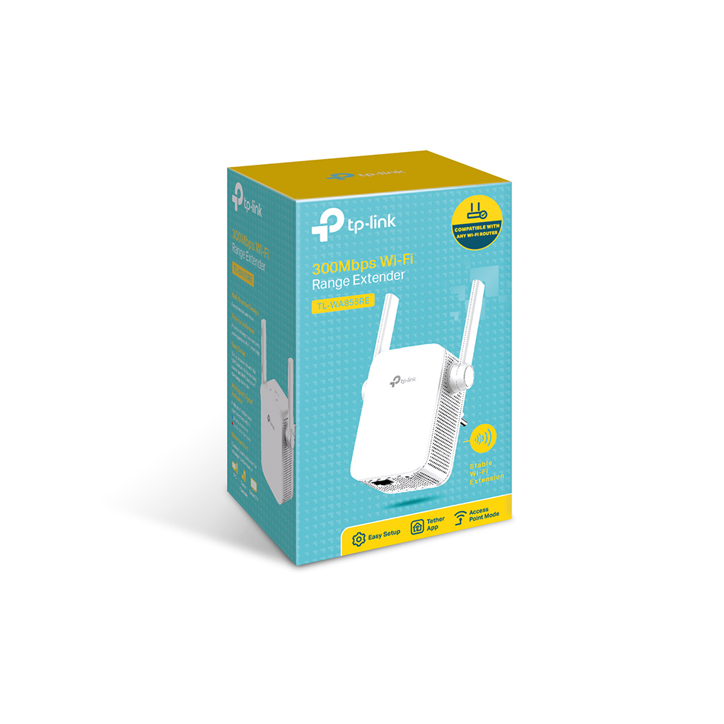 TP-LINK%20TL-WA855RE,%20300Mbps,%202,4Ghz,%20WPS%20Butonu,%201Port%20Megabit%20Lan,%20Menzil%20Genişletici