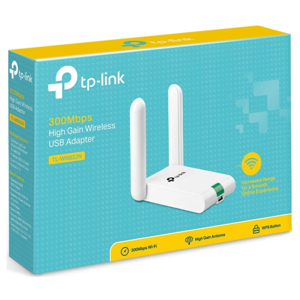 TP-LINK%20TL-WN822N,%20300Mbps,%202.4Ghz,%202x3dBi%20Anten,%20USB2.0,%20WIRELESS%20ETHERNET