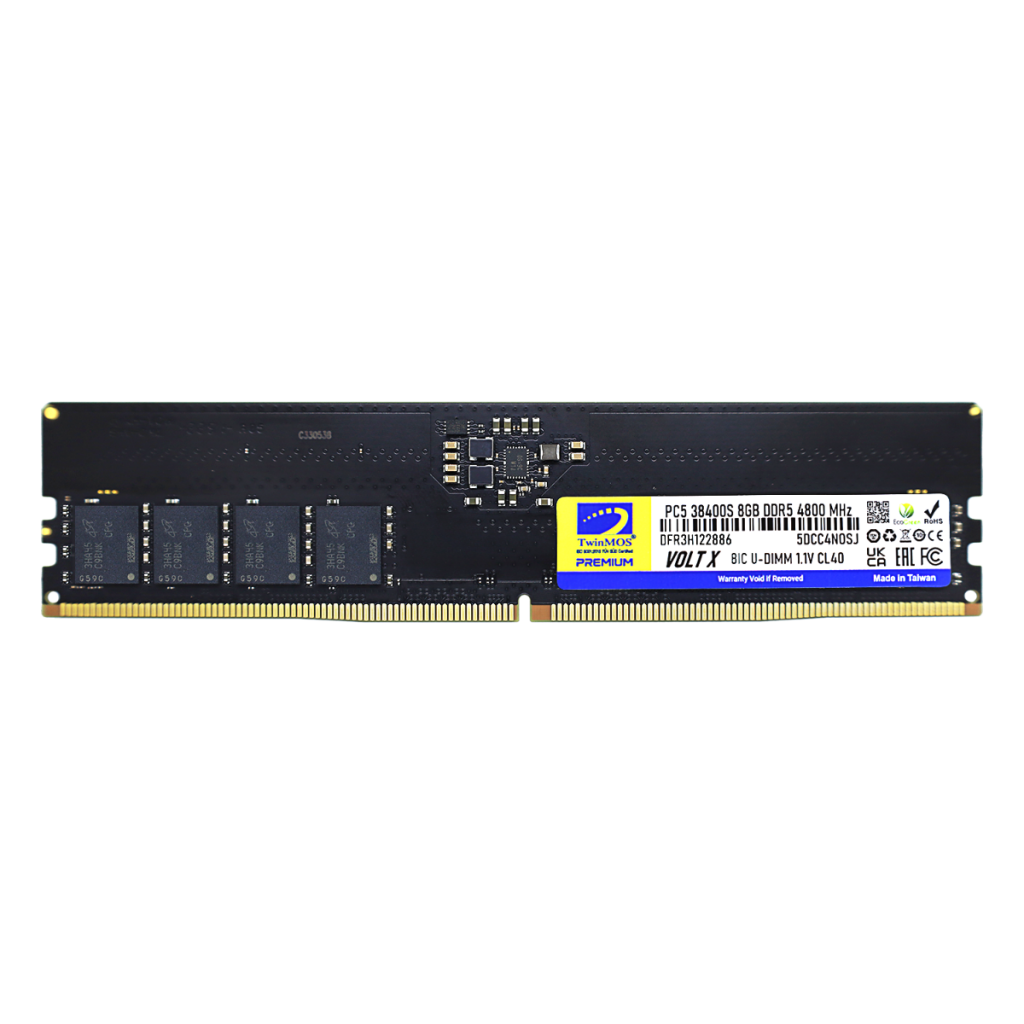 TwinMOS%20TMD58GB4800U40,%208GB,%20DDR5,%204800MHz,%20CL40,%20%201.1V%20Desktop%20Ram