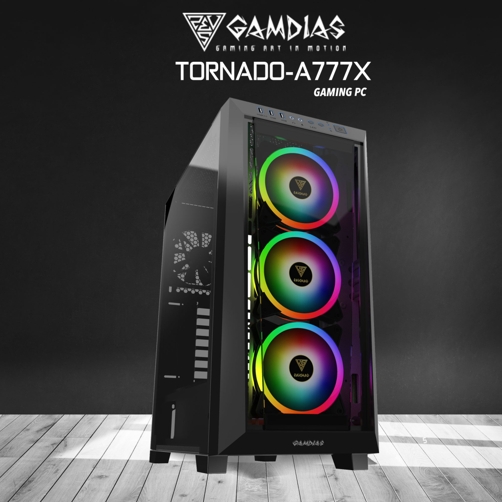 GAMDIAS%20TORNADO-A777X,%20RYZEN%207%207700X,%2032Gb%20DDR5%20Ram,%201Tb%20NVMe%20SSD,%208Gb%20GDDR6%20RTX4060%20Ekran%20Kartı,%201600W%20Kasa,%20Free%20Dos%20GAMING%20PC%20TAVSİYESİ