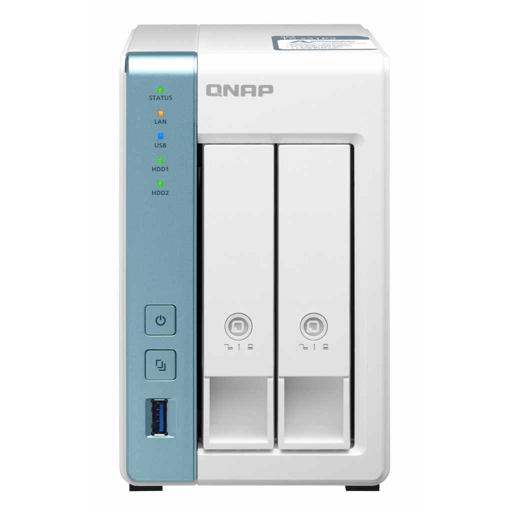 QNAP%20TurboNAS%20TS-231P3%202Gb%20Ram%202xYuvalı%20Tower%20NAS