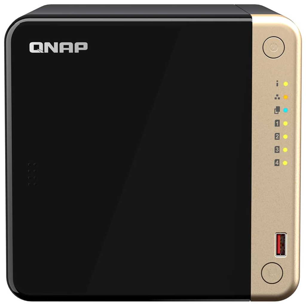 QNAP%20TurboNAS%20TS-464%208Gb%20Ram%204xYuvalı%20%20Tower%20NAS