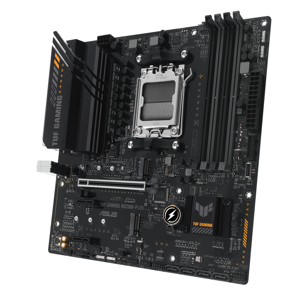 ASUS%20TUF%20GAMING%20A620M-PLUS,%204xDDR5,%202x%20M.2,%20HDMI,%202xDP,%20AMD%20Ryzen%207000%20Serisi,%20AM5%20Soket%20Anakart