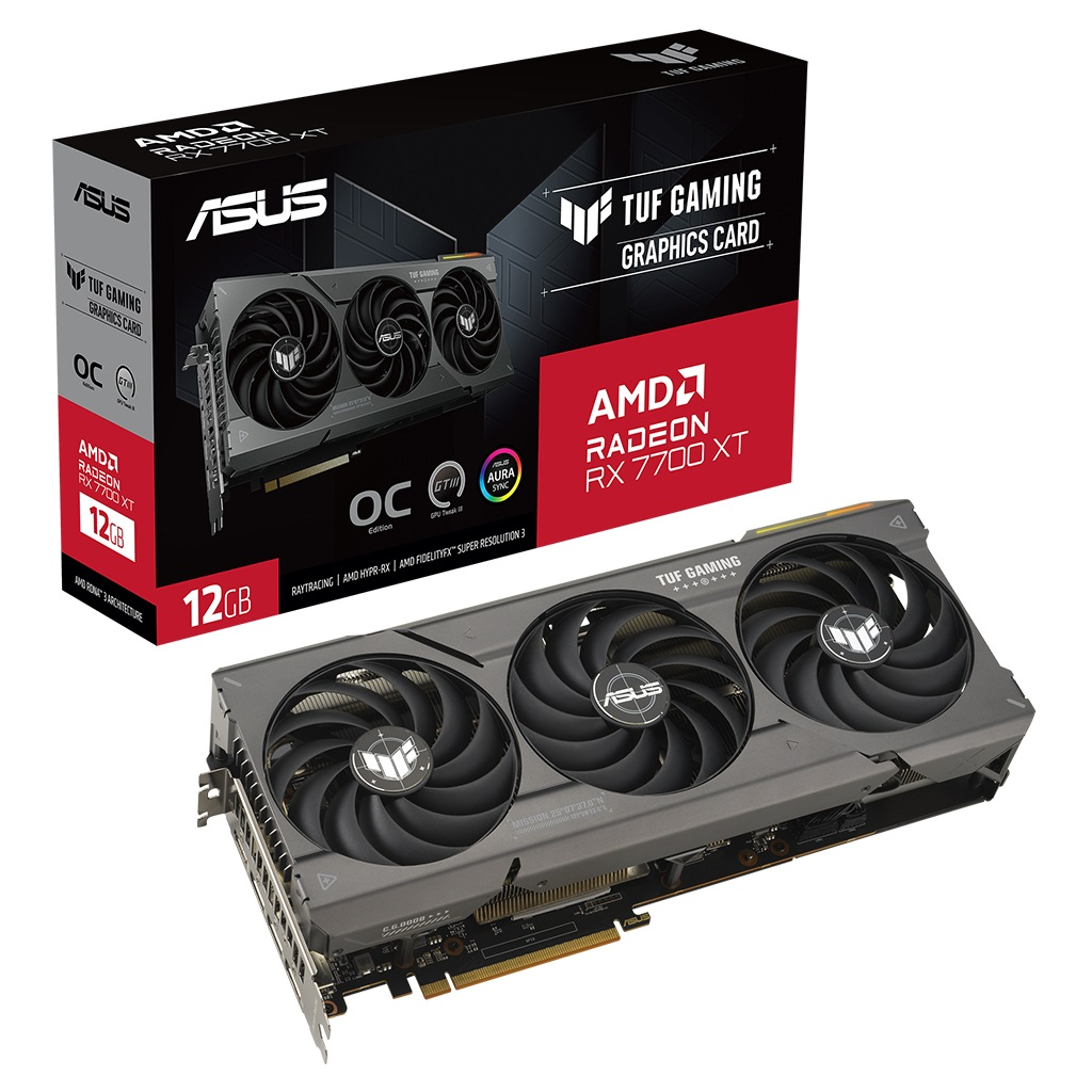 ASUS%20TUF-RX7700XT-O12-GAMING,%2012Gb,%20192Bit,%20GDDR6,%201xHDMI,%203xDP,%20GAMING%20Ekran%20Kartı