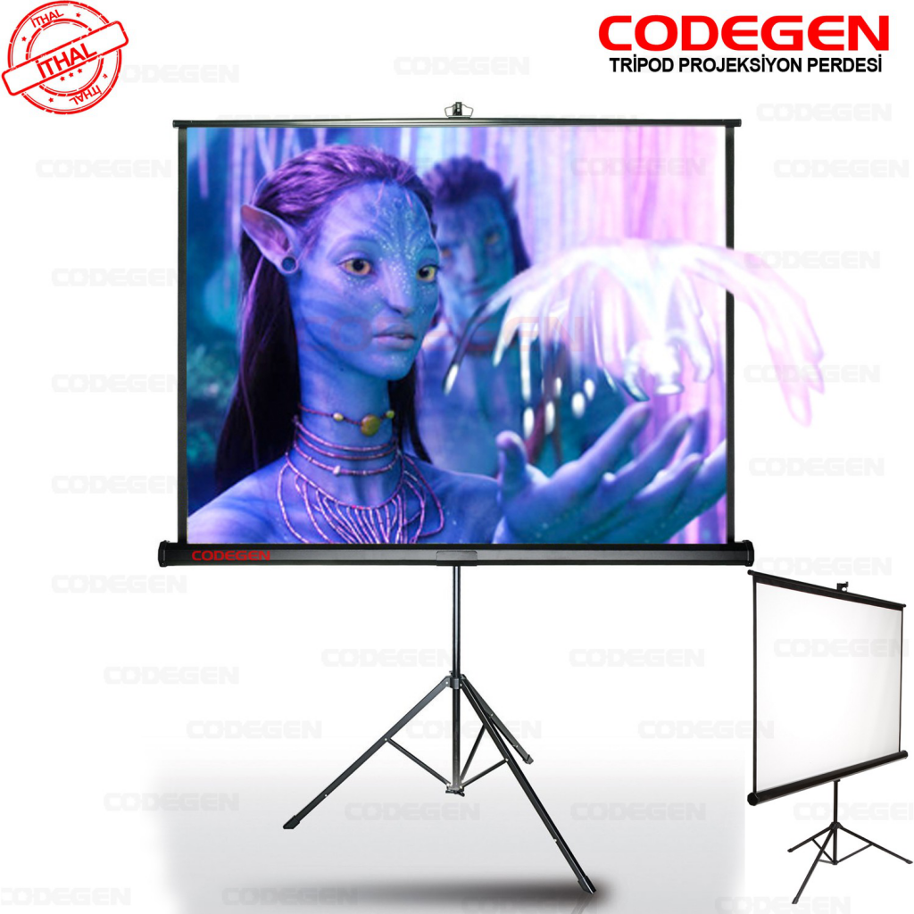 Codegen%20TX-18%20TRIPOD%20PROJEKSİYON%20PERDESİ%20180X180%20(Arkası%20Siyah%20Fonlu%20-%20Taşınabilir%20Ayaklı%20Model)