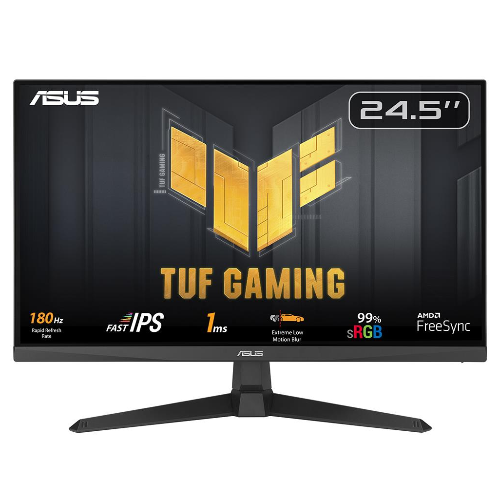 ASUS%20TUF%20GAMING%20VG259Q3A%2024.5’’%201ms,%20180Hz,%20Full%20HD%20DP,%202xHDMI,%20Hoparlör,%20Fast%20IPS%20LED,%20Düşük%20Mavi%20Işık,%20FreeSync%20Premium,%20GAMING%20Monitör